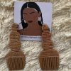 Carved Earrings (Irun)