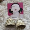 Raffia Earrings (Basket)