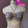 Pastel Gemstone Bralette